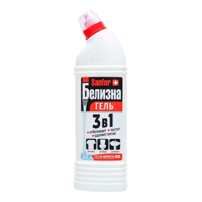 Средство с комплексным действием Sanfor Средство с комплексным действием Sanfor "Белизна гель", 700 г