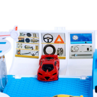 Самолёт - парковка &laquo;Авиабаза&raquo;, с 4 машинками и вертолётом