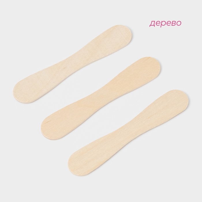 Палочки деревянные для мороженого Доляна, 9,4&times;1,5-1,7 см, 50 шт