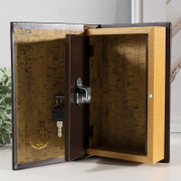 Сейф дерево книга кожзам "Сила власти" 21х13х5 см