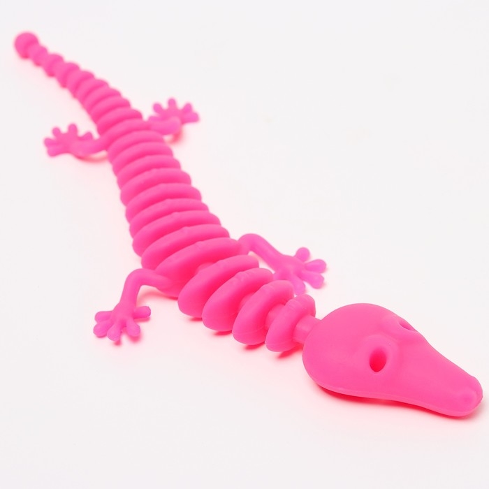 Антистресс сквиш мялка &laquo;Скелет ящера&raquo; , в шоубоксе