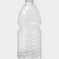 Бутылка ПЭТ 1 л, пивная, горло 0,28 см, цвет прозрачный