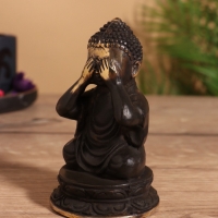 Сувенир бронза "Будда" 6х6х11 см