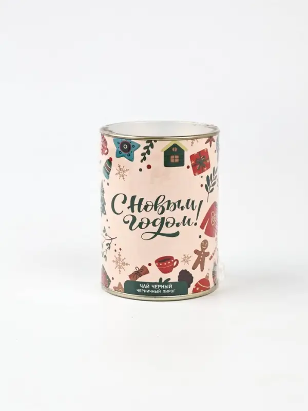 Подарочный чай "С Новым Годом" , тубус, 50 г