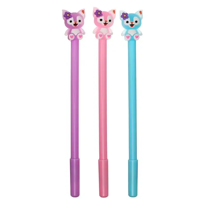 Ручка - прикол гелевая Calligrata &laquo;Котик&raquo;, МИКС