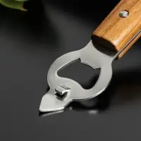 Нож консервный Доляна &laquo;Дровосек&raquo;, нержавеющая сталь, цвет коричневый