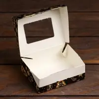 Коробка подарочная новогодняя складная &laquo;Настроение&raquo;, 10&times;8&times;3.5 см