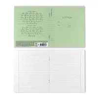 Тетрадь 12 листов в косую линейку ErichKrause &laquo;Классика Visio&raquo;, обложка мелованный картон, зелёная