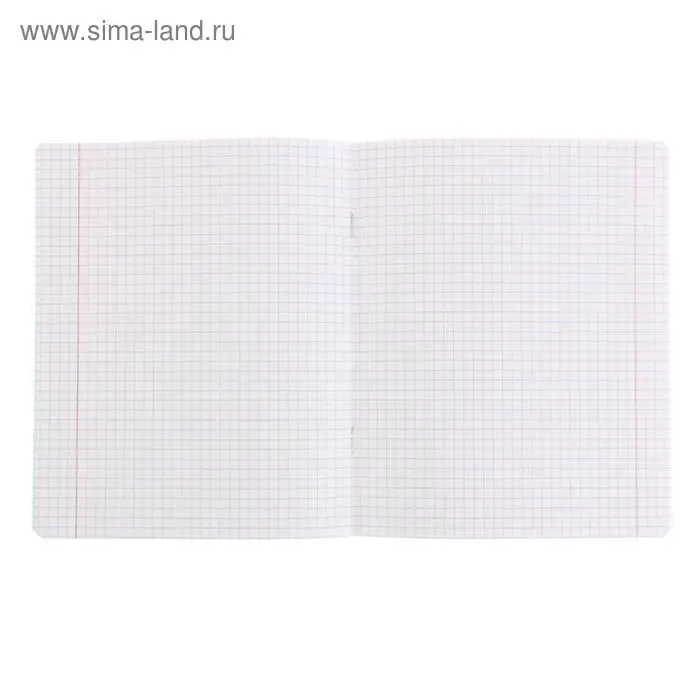 Тетрадь 24 листов клетка &laquo;Зелёная обложка&raquo;, белизна 95% (по 20 штук в запайке)