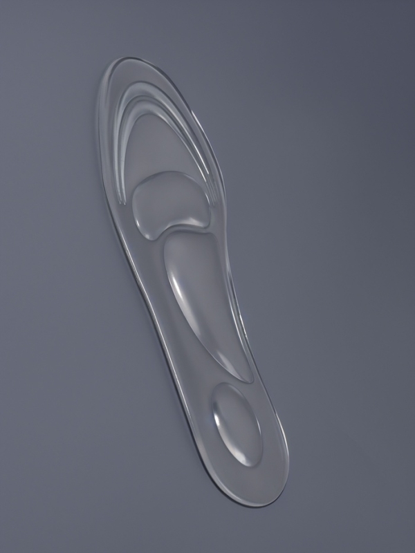 Стельки (силикон) на кл осн универс 35-40р-р 26см (пара) прозрач пак SS