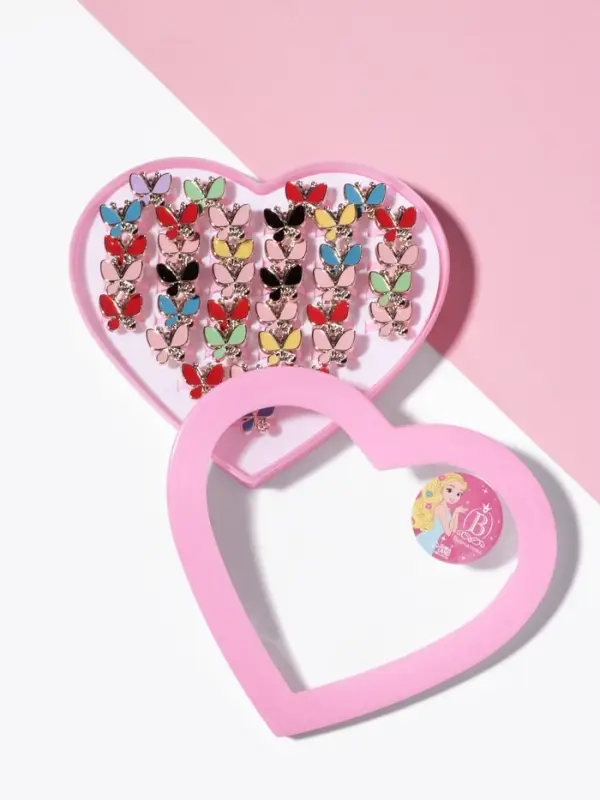 Кольцо &laquo;Выбражулька&raquo; бабочка эмаль, МИКС, безразмерное