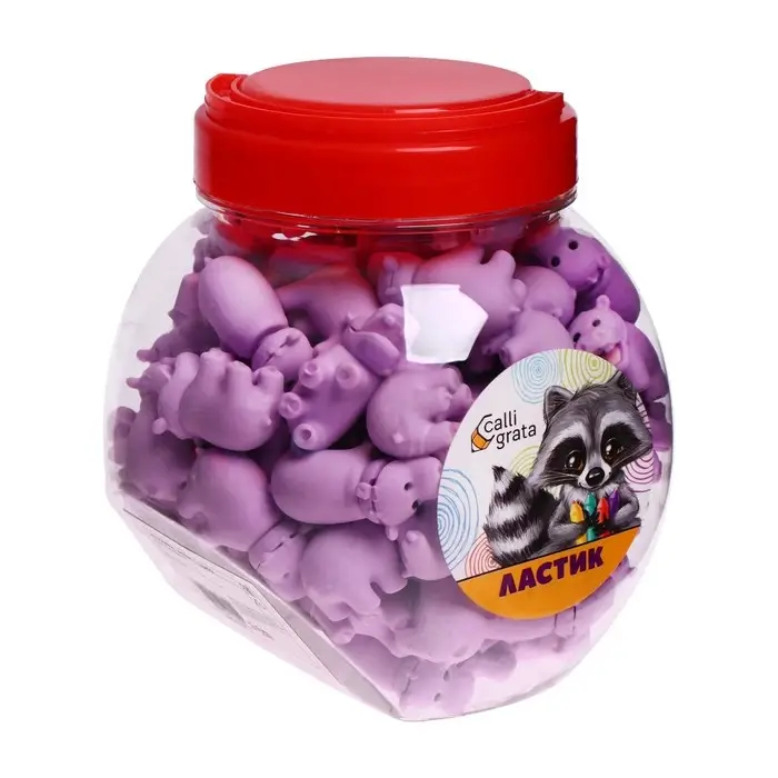 Ластик фигурный "Бегемотик"