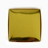 Коробка для конфет &laquo;Золотистая&raquo;, 14.5 х 14.5 х 3.5 см