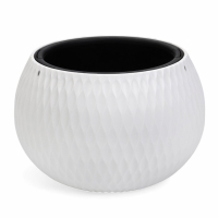 Кашпо "Жемчужина" 4л, белый