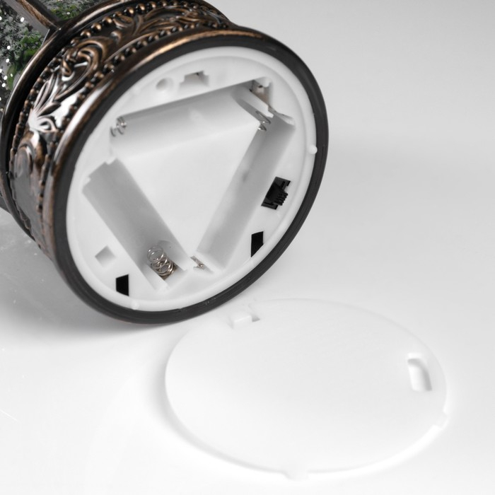 Светодиодная фигура &laquo;Снеговик&raquo; 14 &times; 22 &times; 14 см, пластик, батарейки ААх3 (не в комплекте), свечение тёплое белое