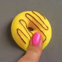 Антистресс игрушка - мялка &laquo;Пончик&raquo;, МИКС