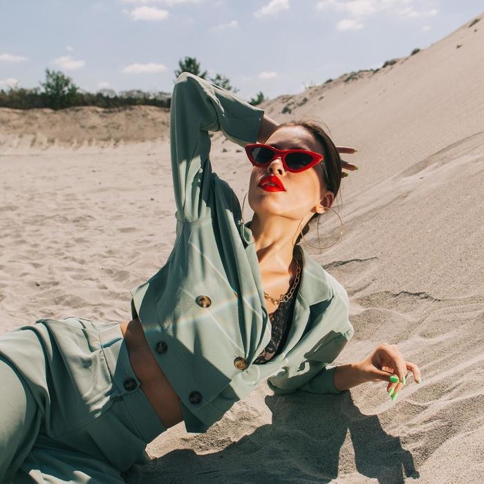 Серьги кольца &laquo;Классика&raquo; d=8 см, цвет золото