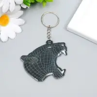 Брелок PVC "Рык львицы" 5,6х6,2 см