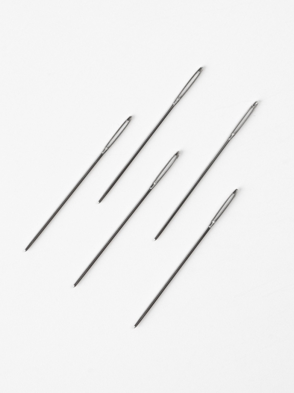 Набор игл для вышивания №120-154  d0,95мм L40мм (наб 6шт цена за наб) сталь TR