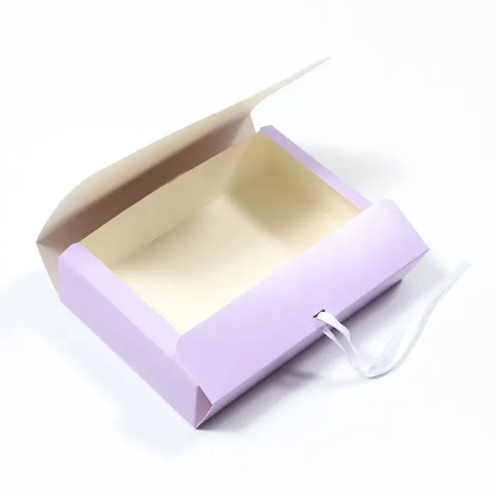 Коробка складная, лаванда, 21 х 15 x 5 см