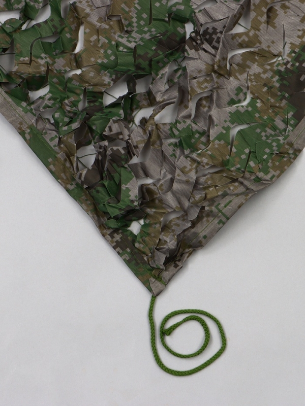 Маскировочная сеть 3 х 6 м, двухслойная, песочно-зеленая, с завязками