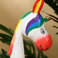 Копилка &laquo;Единорог&raquo;, 30&times;25&times;14 см, дерево