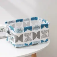 Корзинка для хранения с ручками Доляна &laquo;Песок&raquo;, 23,5&times;17&times;12 см, цвет голубой