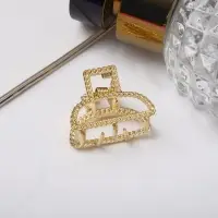 Крабик для волос &laquo;Эмма&raquo;, дуга, 2.5 см, золото