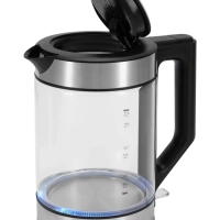 Чайник HYK-G3509 1,7л 2200Вт черный (стекло)