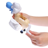 Набор для игры с мягким пластилином &laquo;Зверятки&raquo;, 3 баночки с массой для лепки, 5 предметов