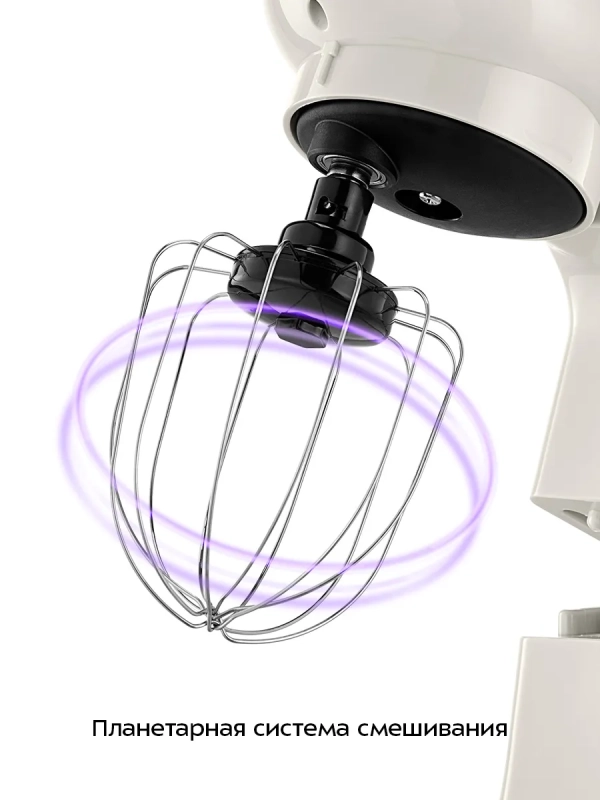 Планетарный миксер кухонный электрический КТ-4418 (2 в 1)