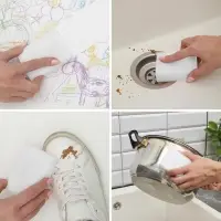 Губки меламиновые для удаления пятен Доляна, 2 шт., 9&times;6&times;3 см