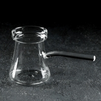 Турка стеклянная Magistro &laquo;Арабика&raquo;, 400 мл, 19&times;8,5&times;10 см