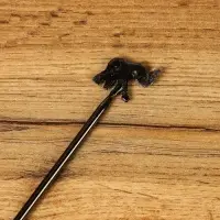 Гаситель для свечей &laquo;Слоник&raquo;, 23 см, латунь