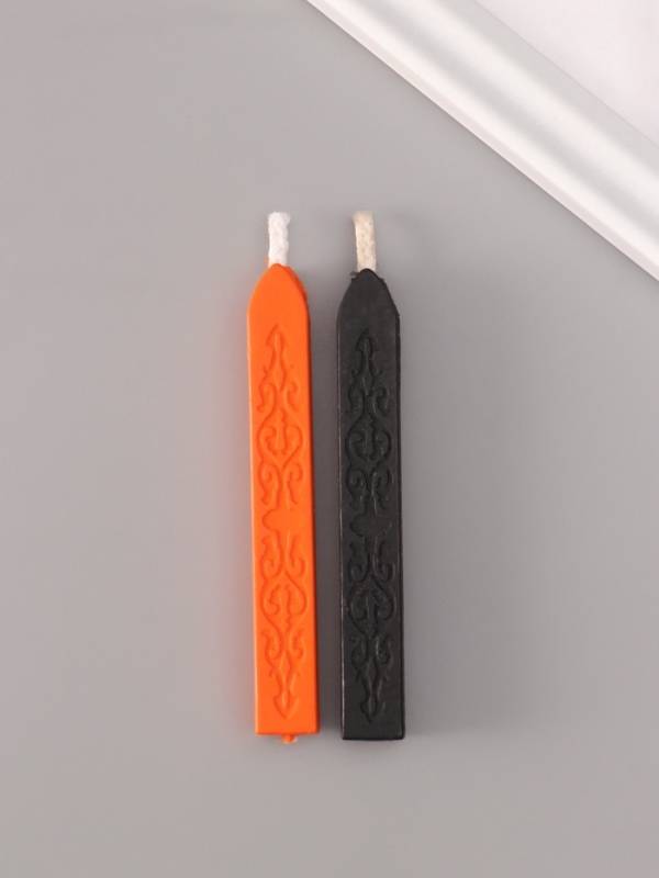 Сургучный набор "Страшная тыква" печать, ручка, сургуч 12,5х10х3,6 см