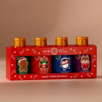 Подарочный набор URAL LAB Happy New Year: гель для душа, 4х100 мл, Новый Год