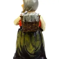 Садовая фигура 20 х 10 х 10 см "Бабушка с гусём"