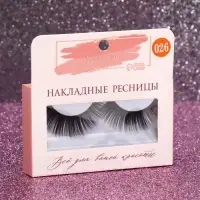 Ресницы накладные &laquo;Индивидуальность&raquo;, 12 мм, без клея, чёрные