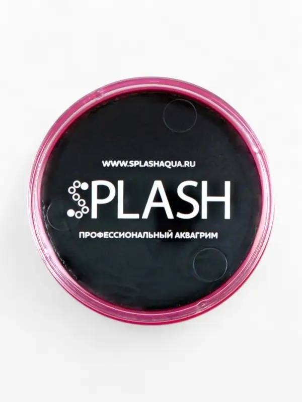 Аквагрим  в шайбе , регулярный, черный, 32 гр.