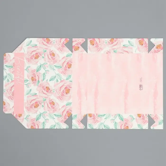 Кондитерская упаковка, коробка &laquo;Нежность&raquo;, 14 х 14 х 3,5 см