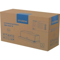Вытяжка встраиваемая HBH 6230 W белый