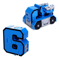 Набор роботов &laquo;Робо цифры 0 - 9&raquo;, трансформируются, 10 роботов в1