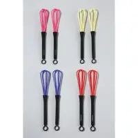 Венчик для смешивания краски, набор - 2 шт, чёрный/розовый