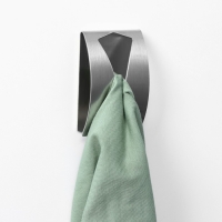 Крючок самоклеющийся SAVANNA Chrome Loft, держатель для салфеток и полотенец, металл, 2,5&times;7,5&times;5 см