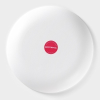 Блюдо для фруктов Доляна &laquo;Сияние&raquo;, d=19,5 см, цвет белый