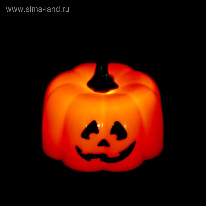 Свеча &laquo;Тыква&raquo;, светодиодная, виды МИКС