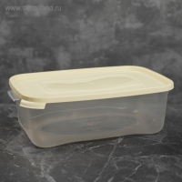 Контейнер для продуктов &laquo;Каскад&raquo;, 2,2 л, прозрачный, крышка микс