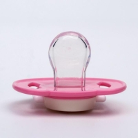 Соска - пустышка силиконовая ортодонтическая &laquo;Ракушка&raquo;, от 6 мес., цвет розовый