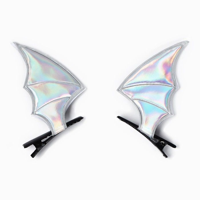 Заколки ушки новогодние &laquo;Волшебная змейка&raquo;, на Новый год, 1 х 5 х 9 см