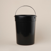 Ведро для мусора SL Home, 5 л, 28&times;21&times;31 см, цвет бежевый